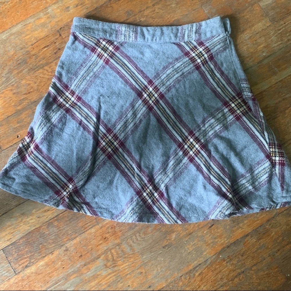 Plaid/ flannel skirt